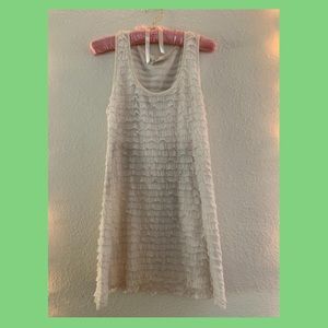 Free People | Sleeveless Top | Ivory | XS | VGUC